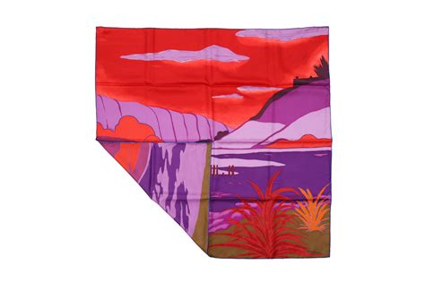 Hermès Au Bout Du Monde Silk Scarf 